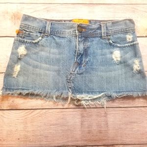 Hollister Distressed Mini Skirt